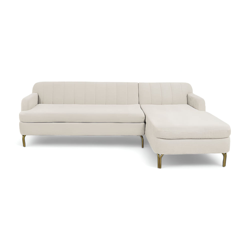 Seccional Derecho Zeus Beige HogarySpacios