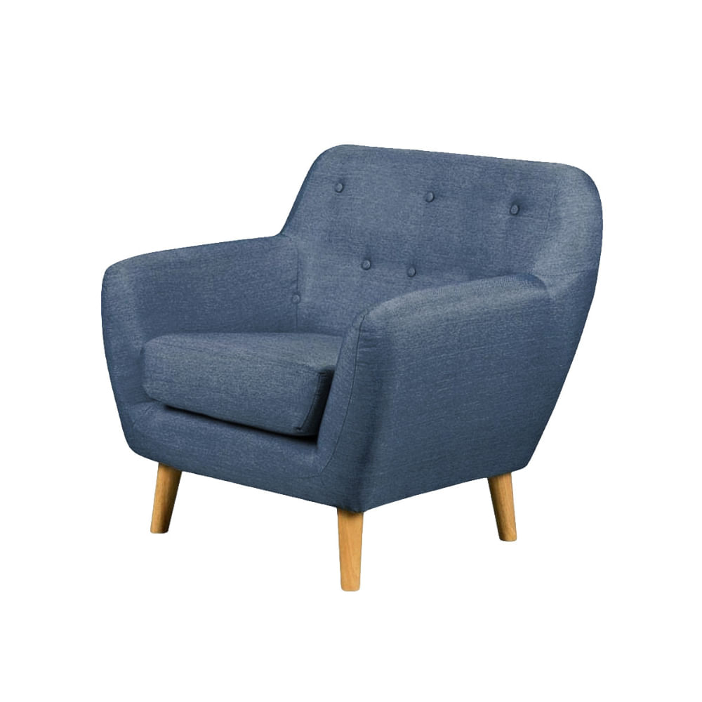 Butaca Leah Azul Acero H Y S