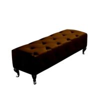 Banqueta Bastor Capitone Marron Oscuro H Y S