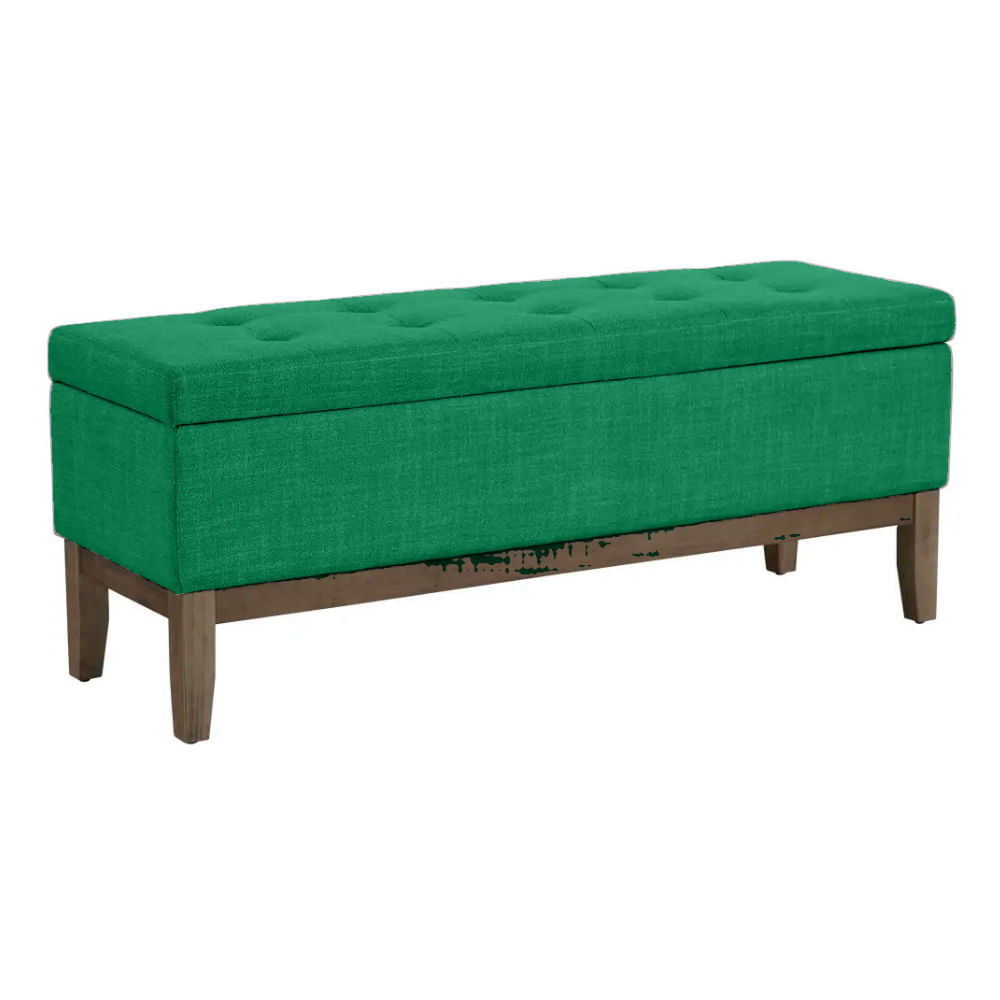 Banqueta Sweet Capitone Verde Oscuro H Y S