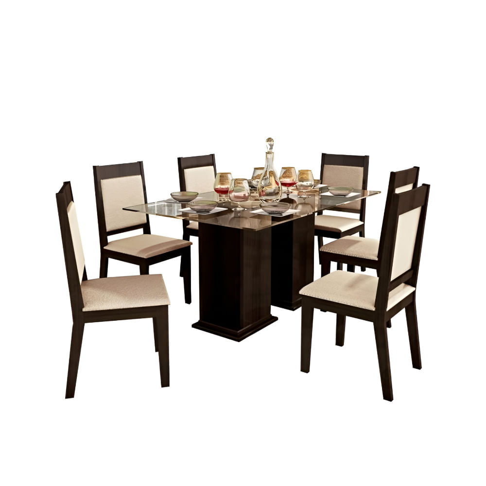 Comedor 6 Sillas Whale HogarySpacios