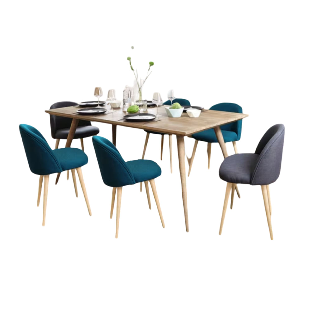 Comedor 6 Sillas David HogarySpacios