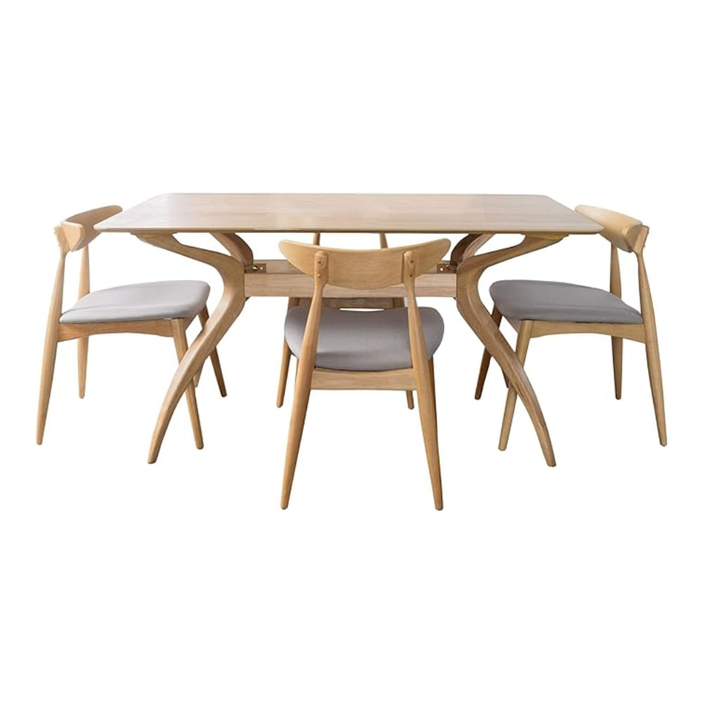 Comedor 4 Sillas Lupe Arenoso HogarySpacios