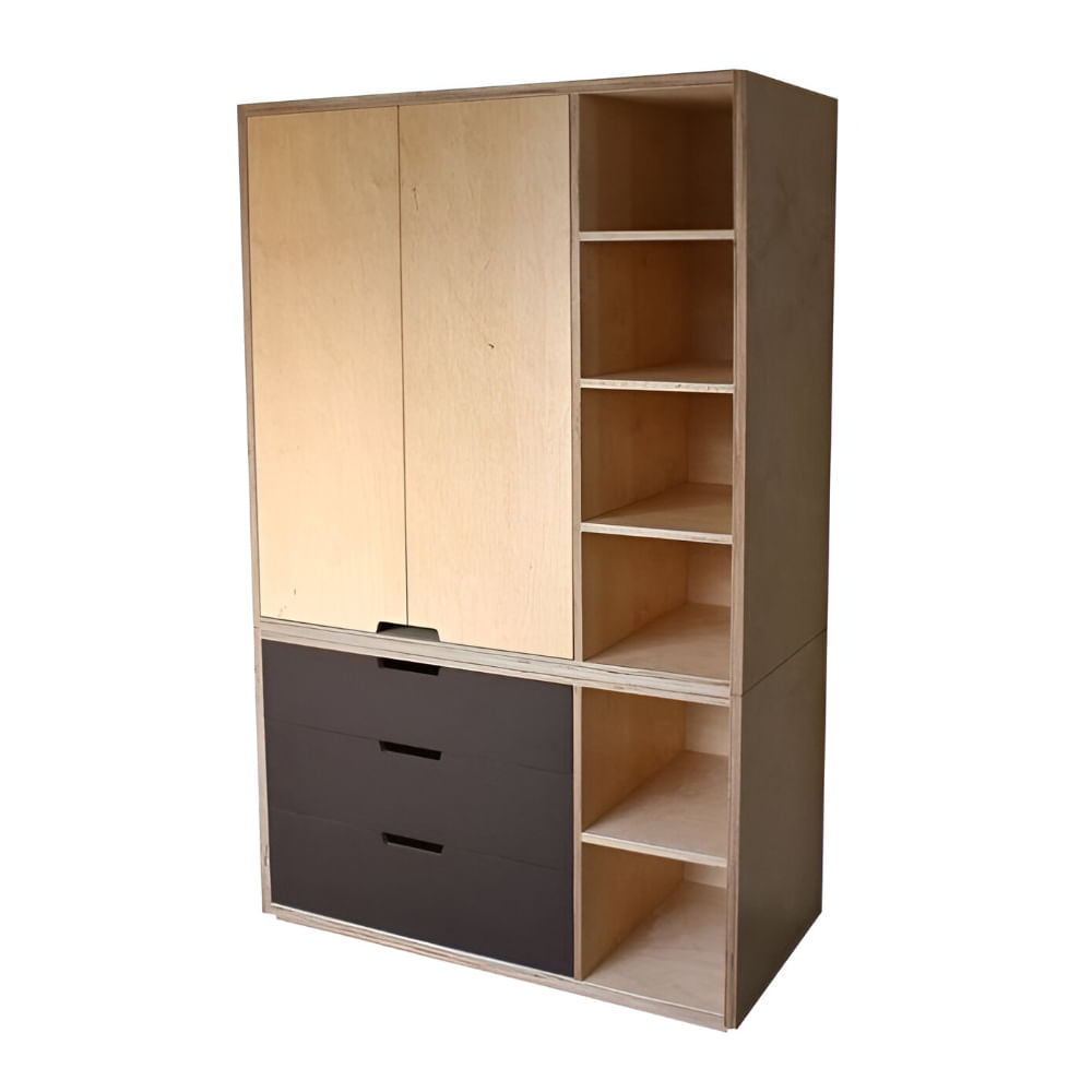 Ropero 2 Puertas Doo HogarySpacios