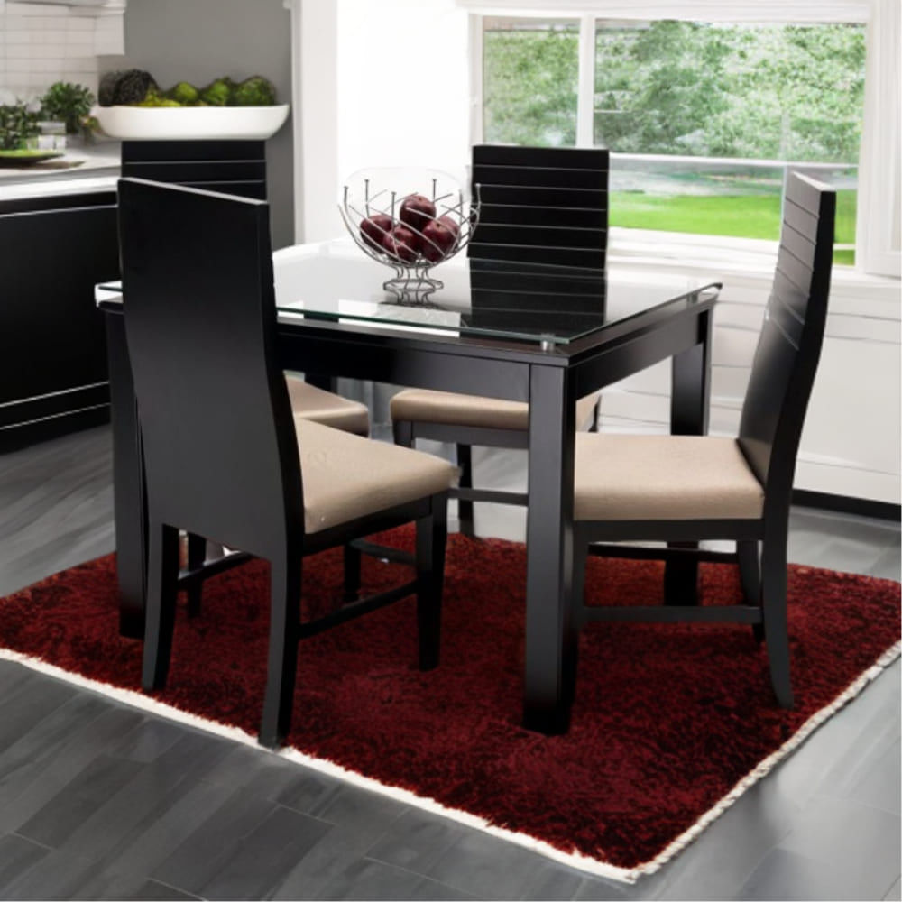 Comedor 6 Sillas Saith Gris Claro HogarySpacios