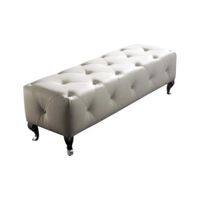 Banqueta Bastor Capitone Blanco H Y S
