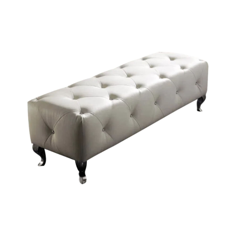 Banqueta Bastor Capitone Blanco H Y S