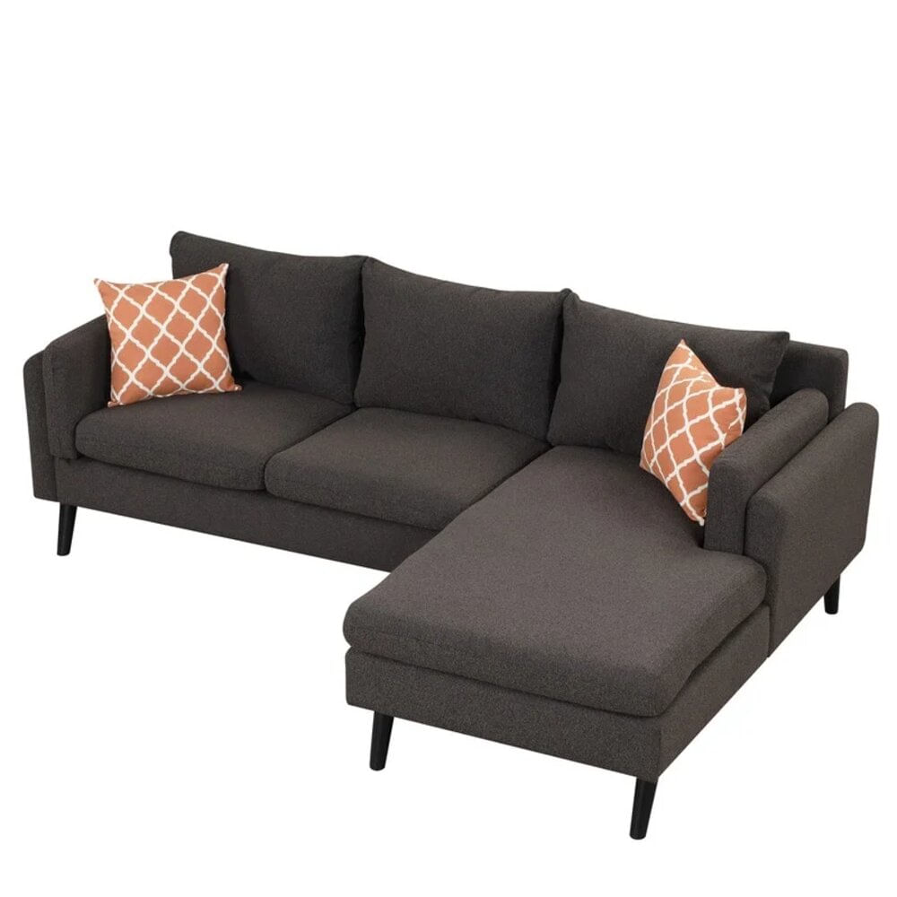 Seccional Derecho Solis Gris Oscuro CN