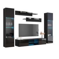 Centro De Tv Walker Negro CN