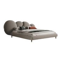 Dormitorio King Kindra Gris Claro Shego