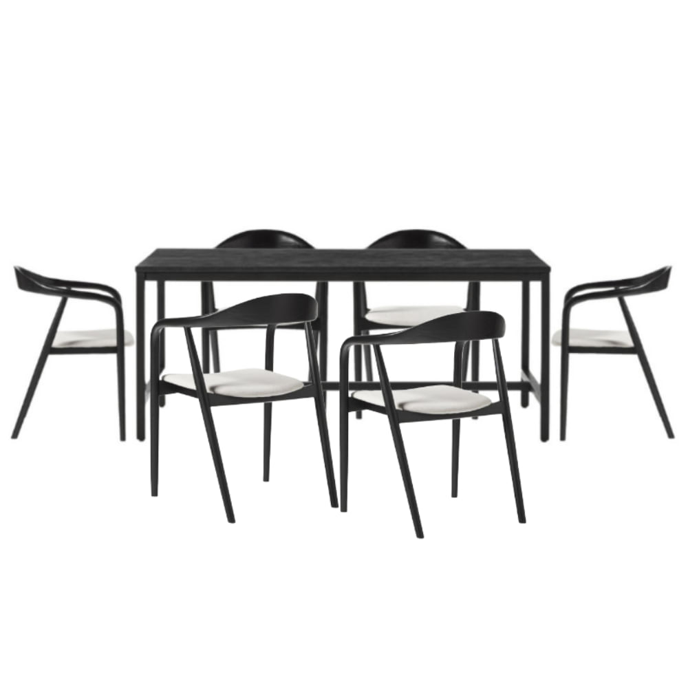 Comedor 6 Sillas Night HogarySpacios