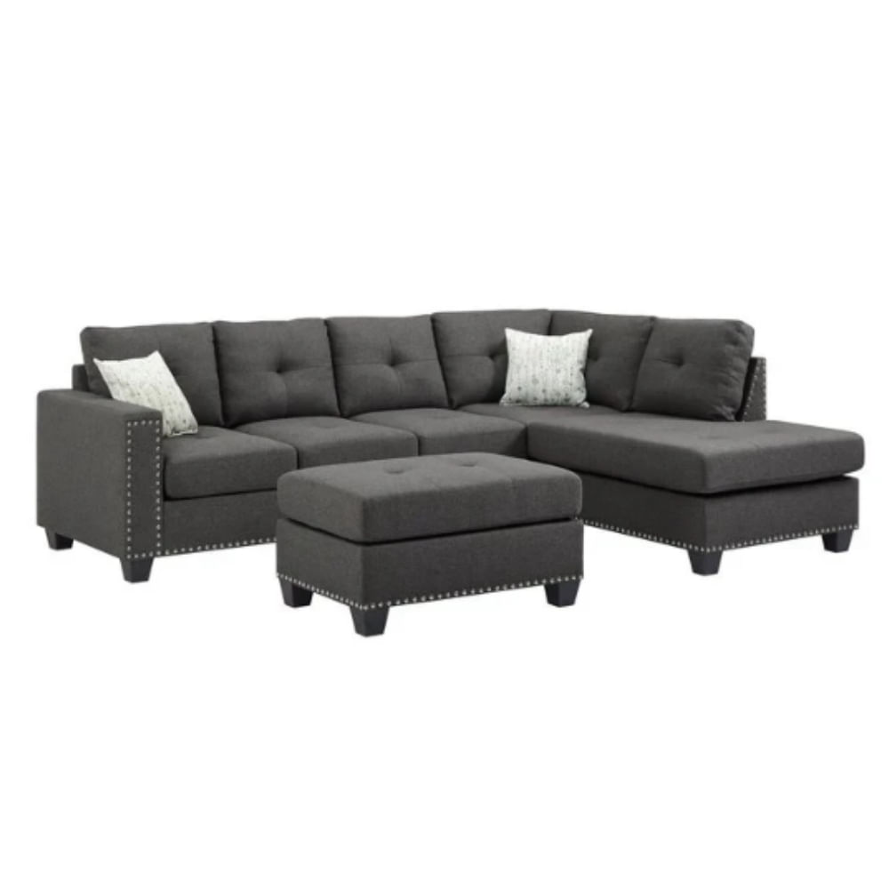 Seccional Derecho Luana Gris OscuroModel arq