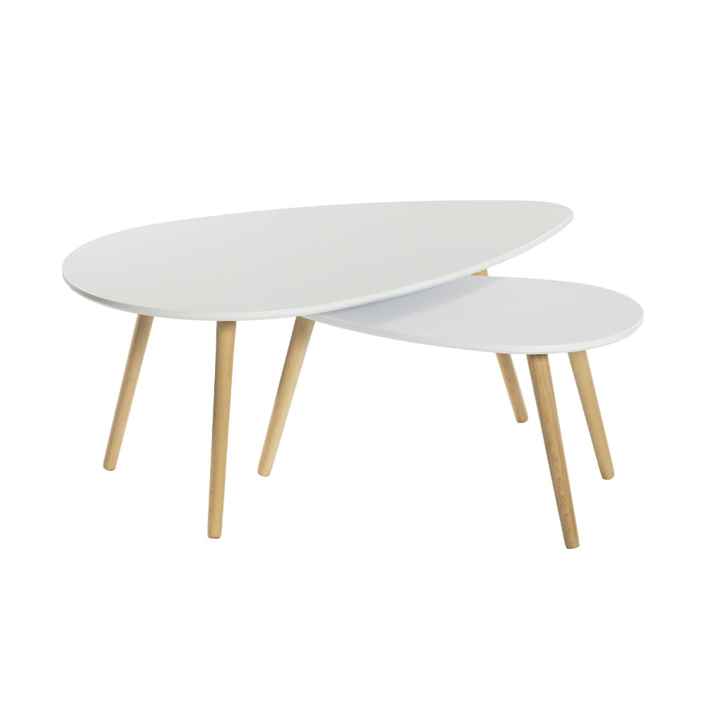 Mesas Ratonas Blancas Model