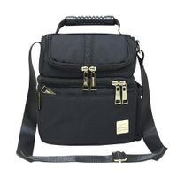 Lonchera Térmica Modelo Basa N1 Kengar - Negro