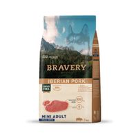 Comida para Perros Bravery Cerdo Ibérico  Adultos Razas Pequeñas 7 Kg