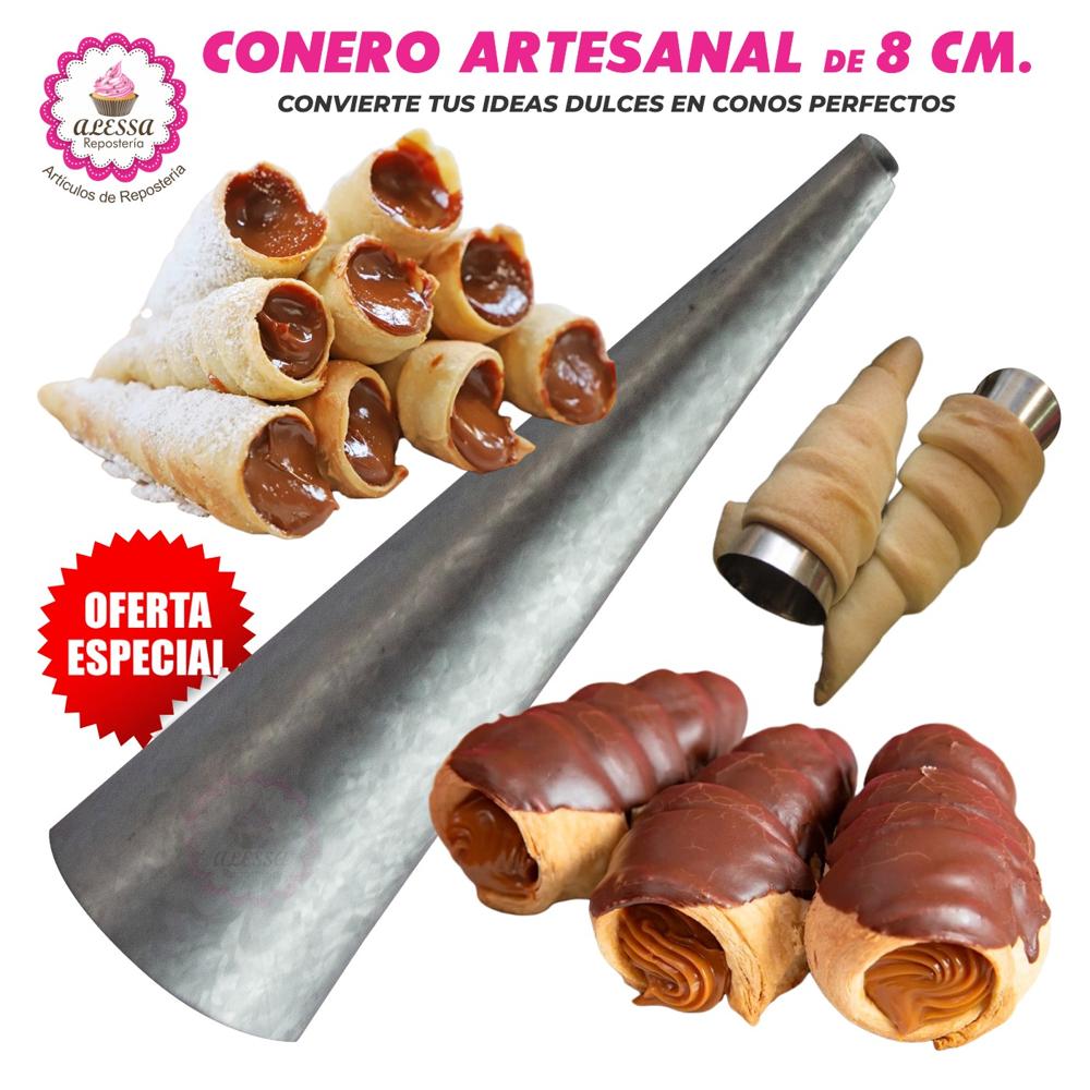 Conero Artesanal de 8 cm. para Repostería 50 unidades
