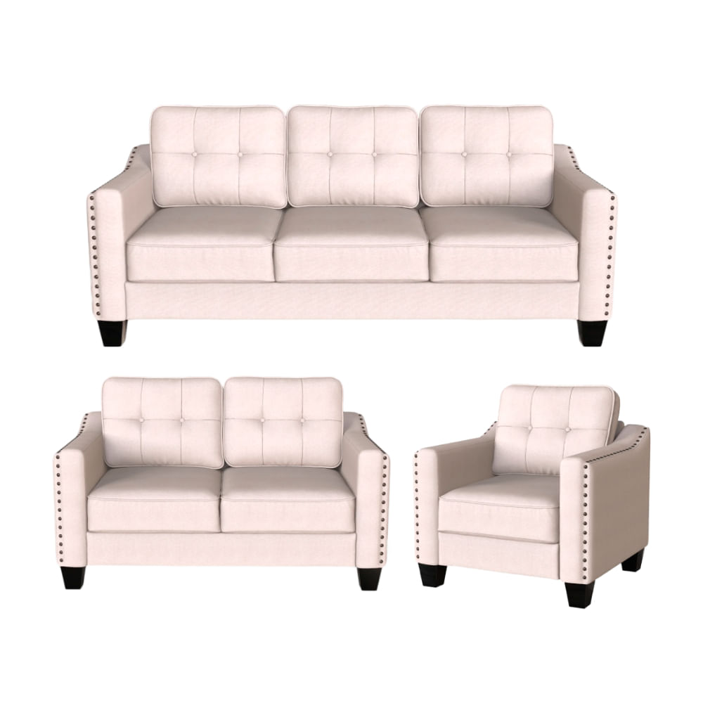 Sala 3 2 1 Eliana Beige Model