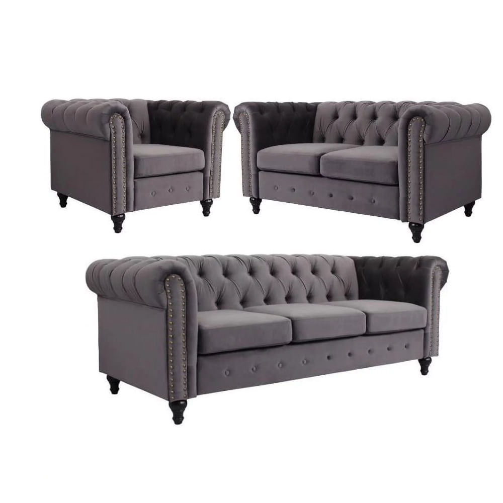 Sala 3 2 1 Louis Gris Model