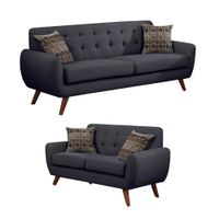 Sala 3 2 Mercury Gris Oscuro Model