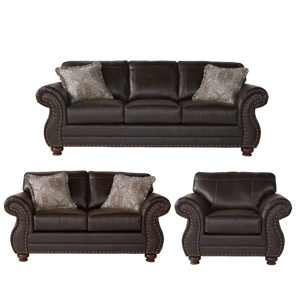 Sala 3 2 1 Serta Marron Oscuro Model