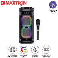 Torre de Sonido Maxtron Mx 601 Becker 02 Bocinas 6,5 pulgadas 01 Micro Función DSP