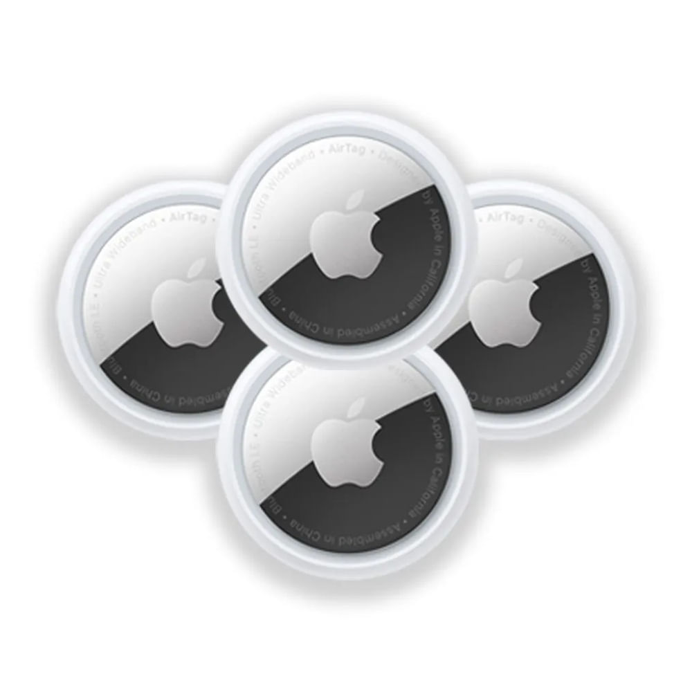 Apple Airtag Paquete Con 4 Unidades Color Blanco