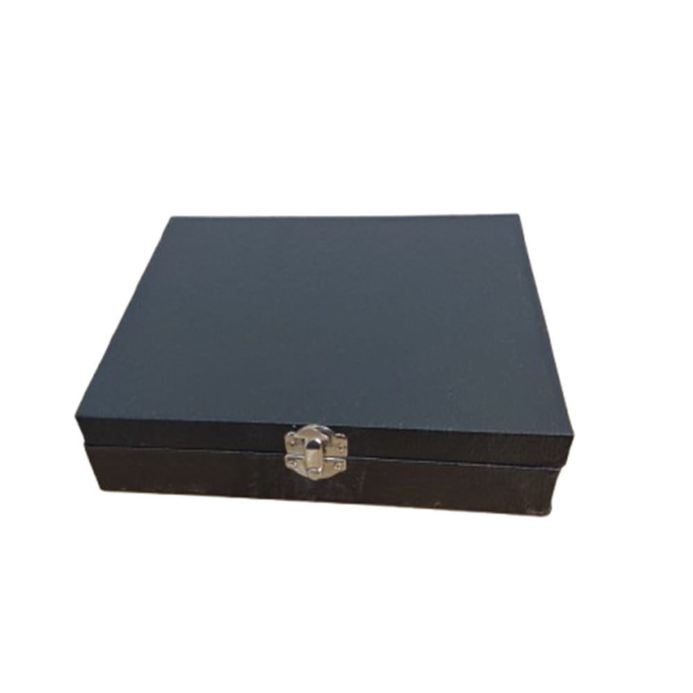 Joyero Estuche Organizador de Joyas con Compartimientos - Color Negro