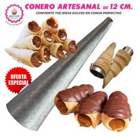 Conero Artesanal de 12 cm. para Repostería 50 unidades