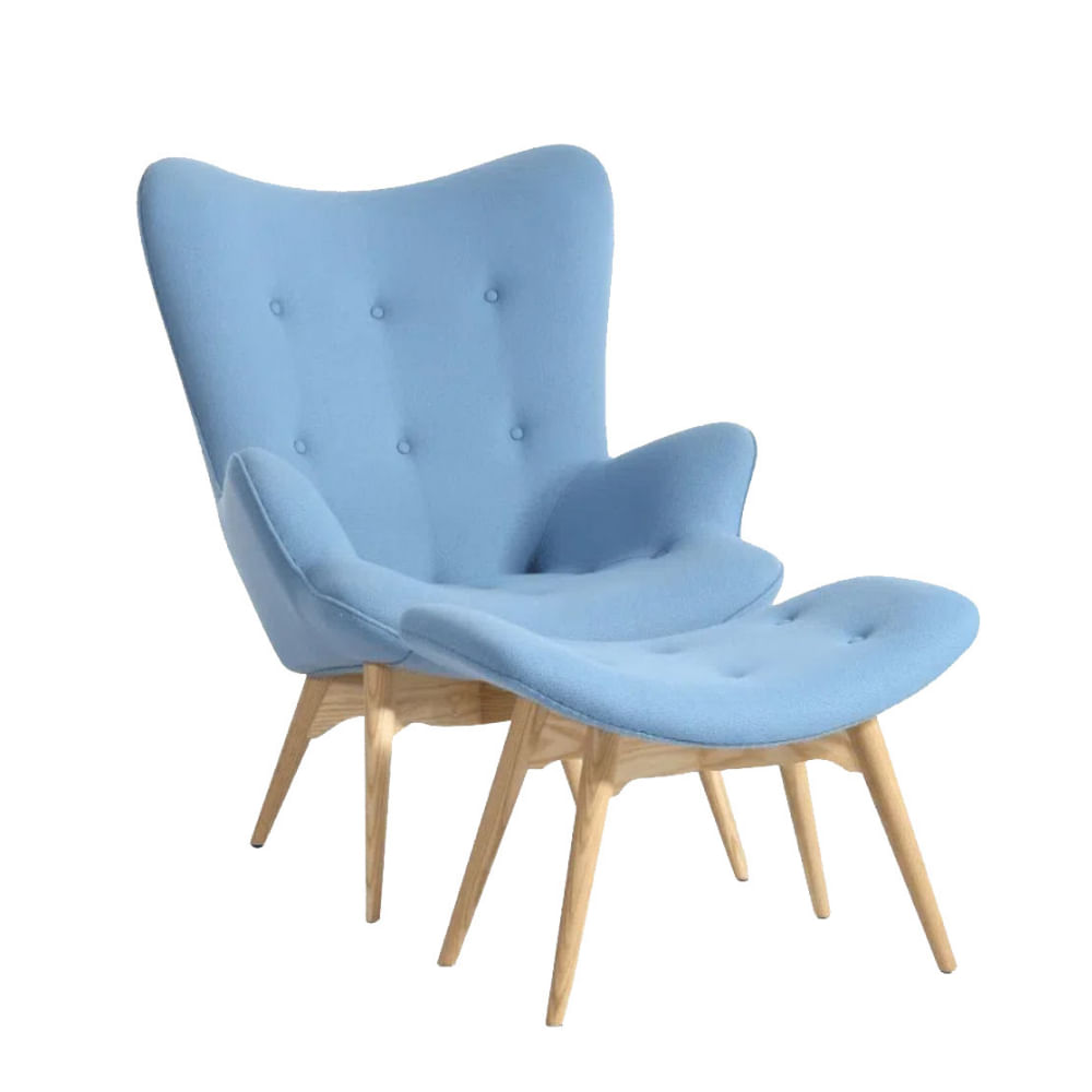 Sillon Banqueta Grandmother Azul Cadete H Y S