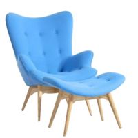 Sillon Banqueta Grandmother Celeste Agua H Y S