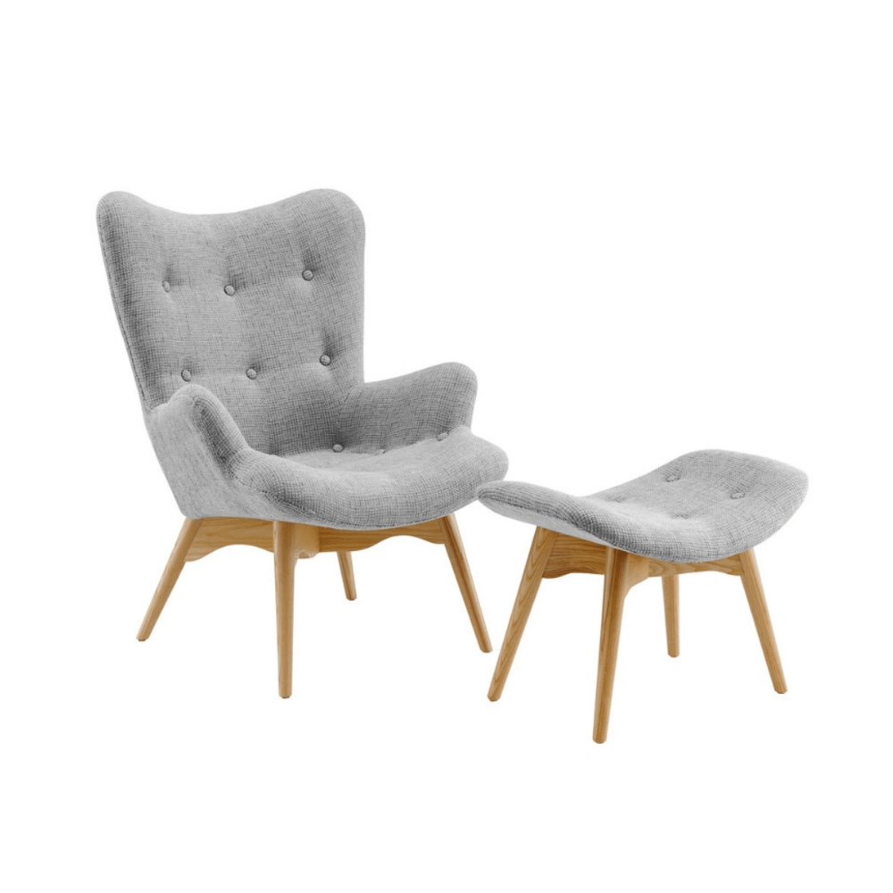 Sillon Banqueta Grandmother Gris H Y S