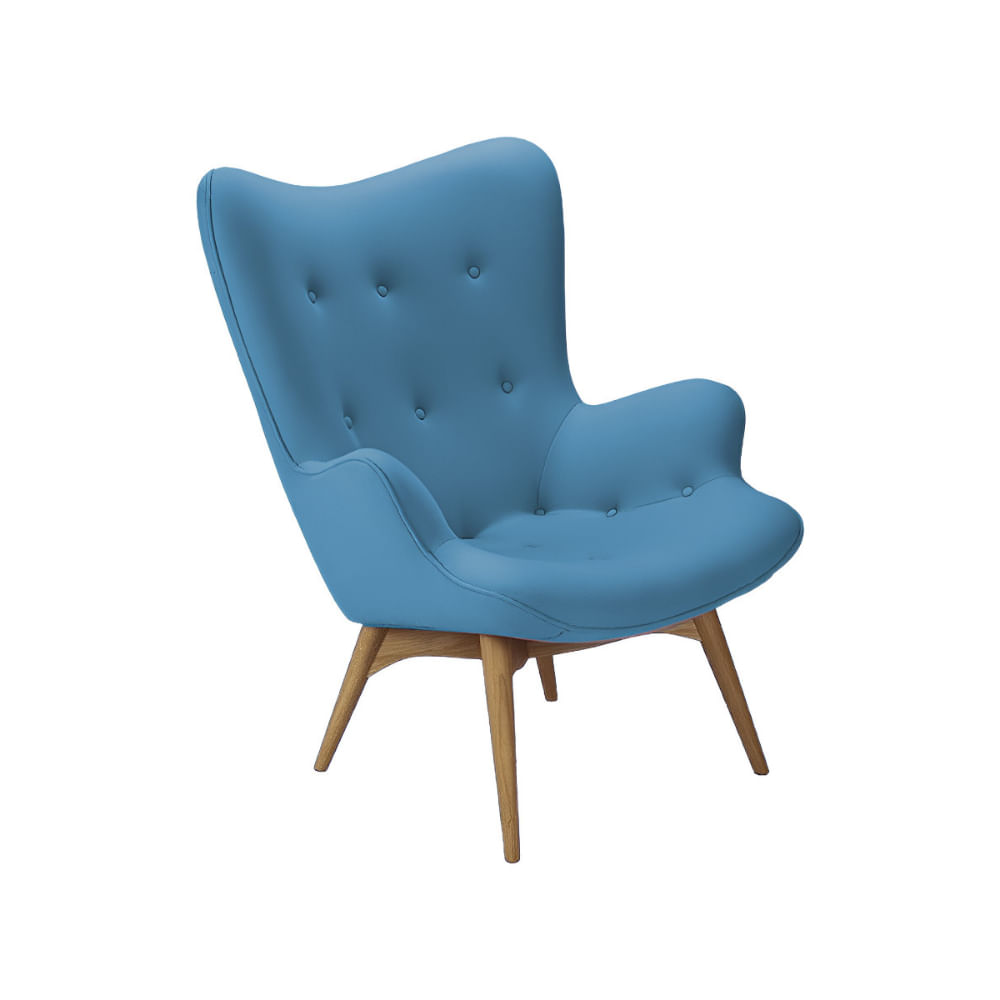 Sillon Cristobal Tall Celeste Agua H Y S