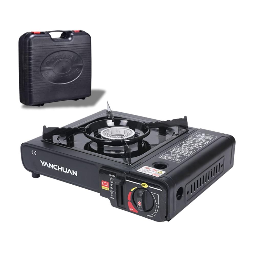 Estufa Portátil De Gas Con Maleta De Transporte Segura