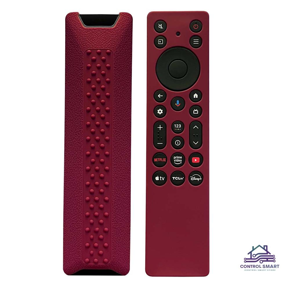 Funda Vino De Silicona Flexible Para Control Tcl Smart Tv Moderno 2025