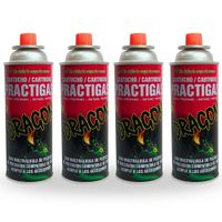Gas Butano Ultra Refinado 485ml Larga Duración - 4 Unid