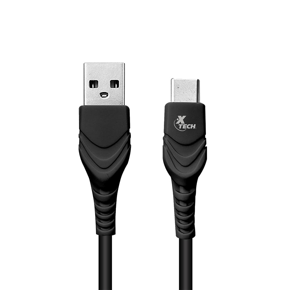 Xtech Cable USB 1.8 m, Tipo A a Tipo C, Conexión Rápida 4 Pines - Ideal para Dispositivos Modernos