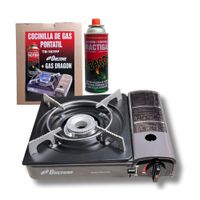 Cocina Portátil + Cartucho de Gas – Onezone Fácil y Segura