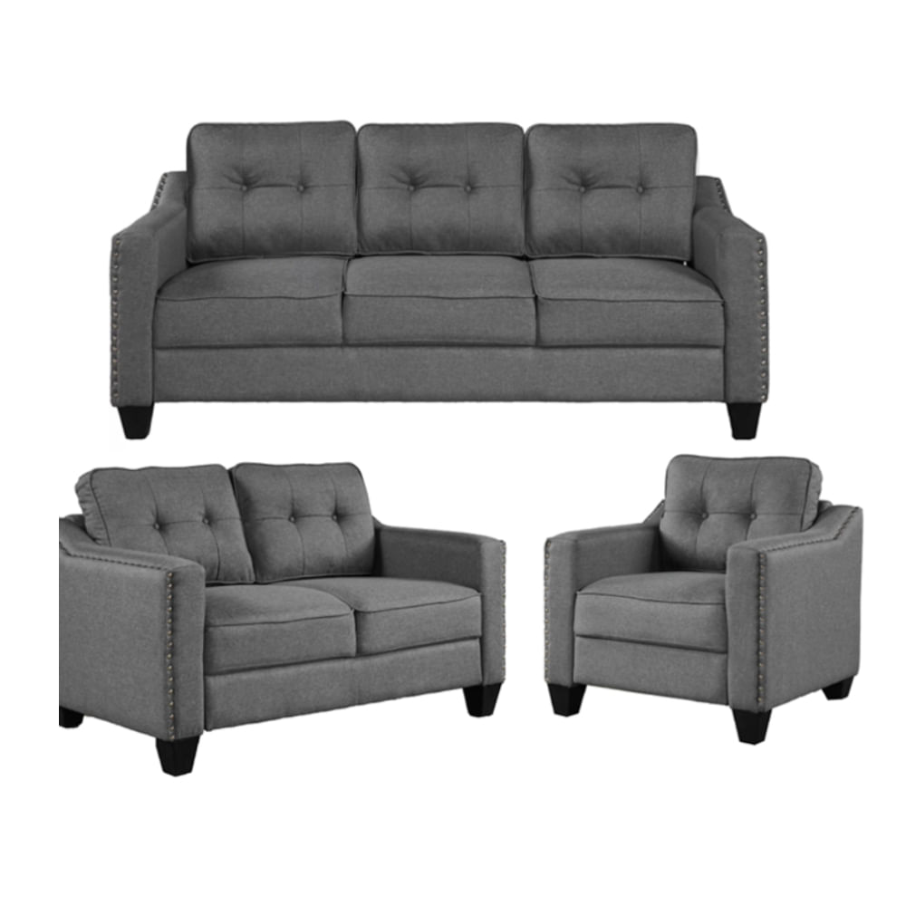 Sala 3 2 1 Eliana Gris Oscuro Model