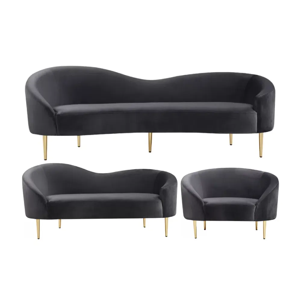 Sala 3 2 1 Theo Gris Oscuro Model