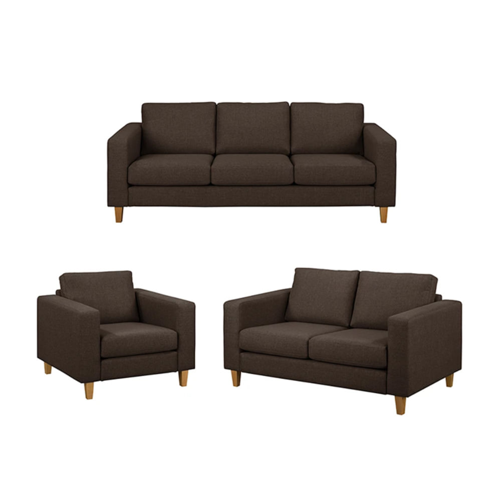 Sala 3 2 1 Maison Marron Model