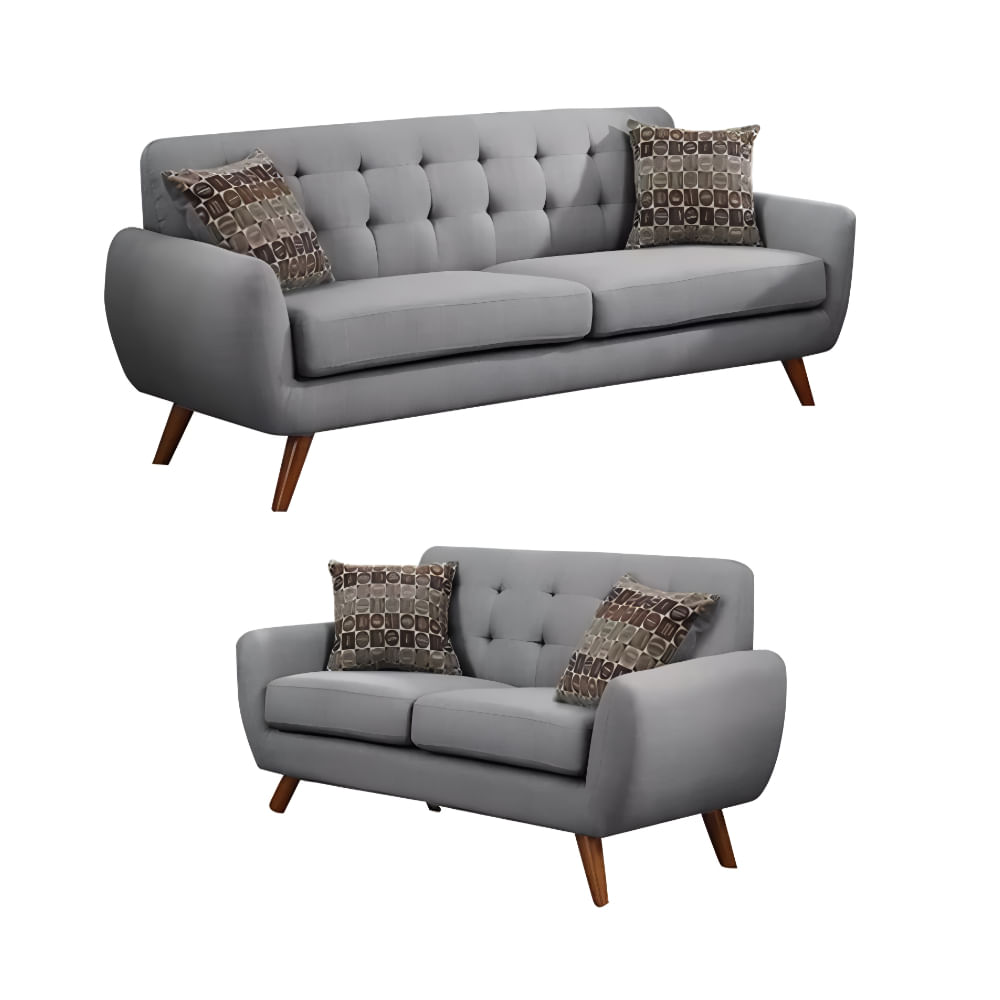 Sala 3 2 Mercury Gris Claro Model