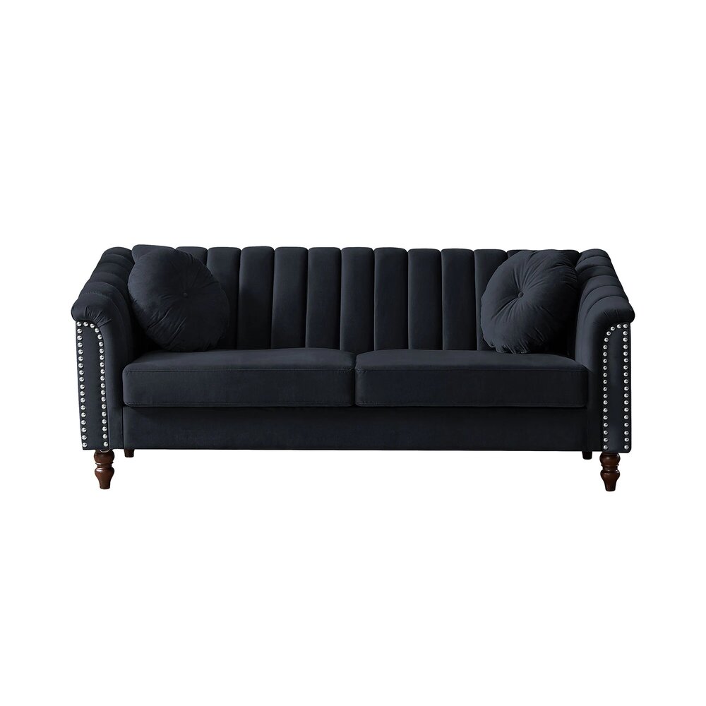 Sofa 3 Cuerpos Dacey Negro CN