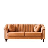 Sofa 3 Cuerpos Dacey Naranja CN