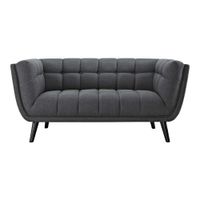 Sofa 2 Cuerpos Evie Gris Oscuro CN