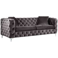 Sofa 3 Cuerpos Archie Gris Oscuro CN