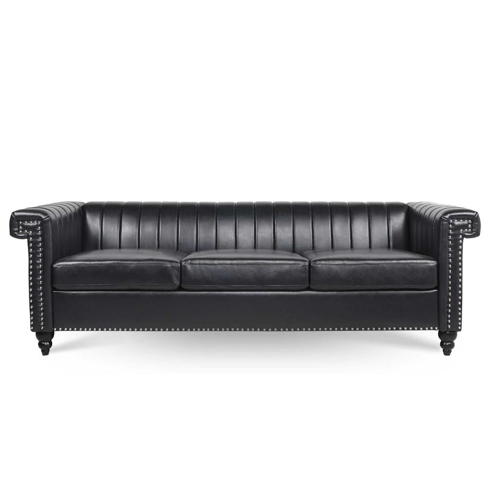 Sofa 3 Cuerpos Dafne Negro CN