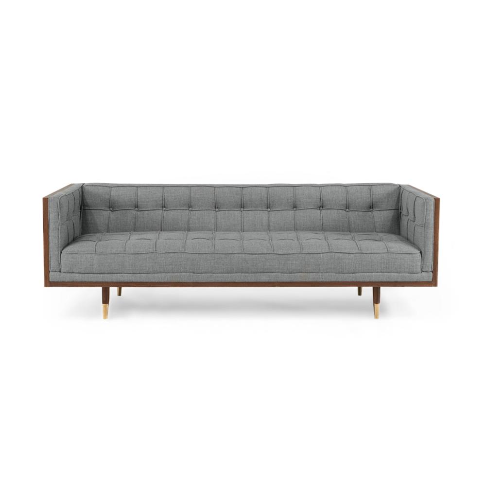 Sofa 3 Cuerpos Haniel Gris Claro CN
