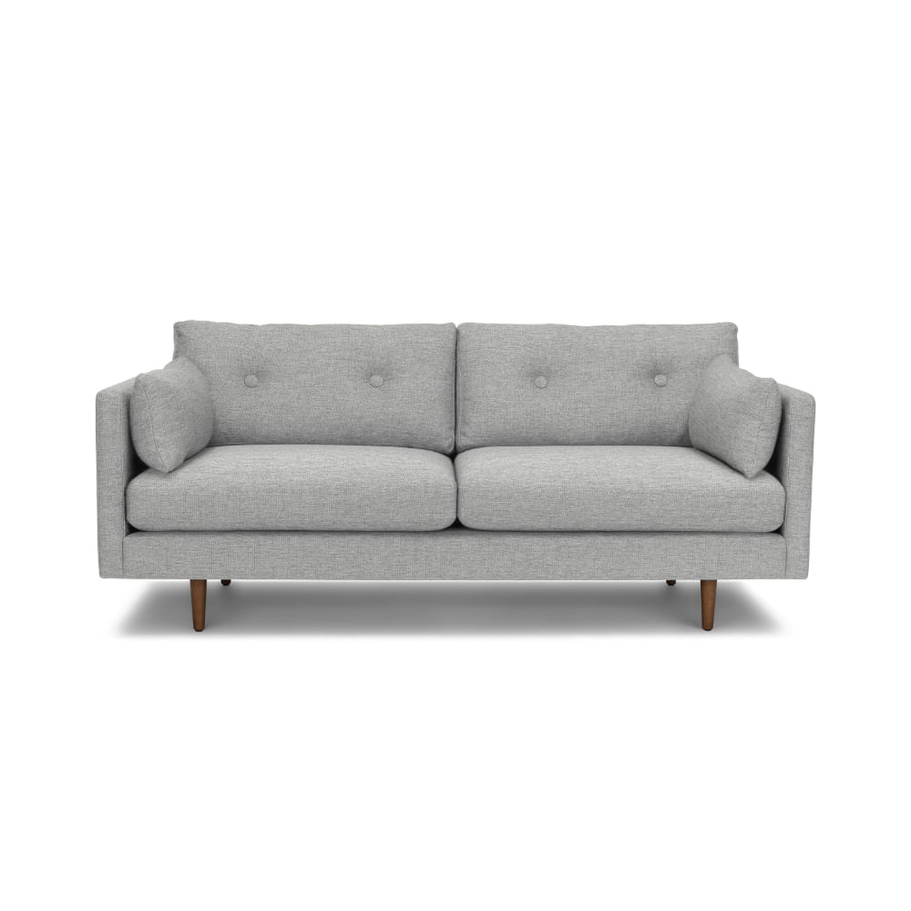 Sofa 3 Cuerpos Assim Gris Oscuro CN