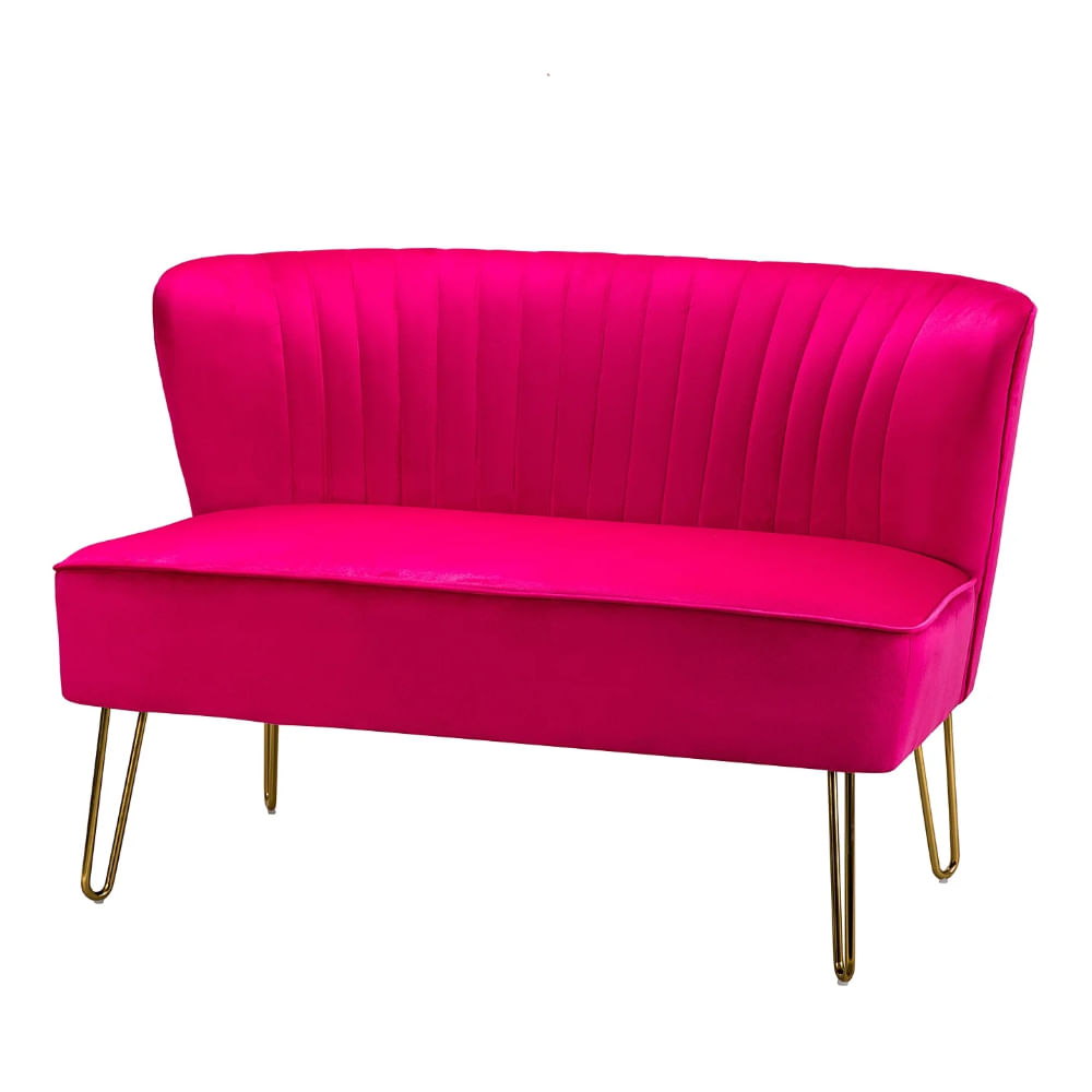 Sofa 2 Cuerpos Mauricio Fucsia CN