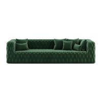 Sofa 3 Cuerpos Aris Verde Oscuro CN
